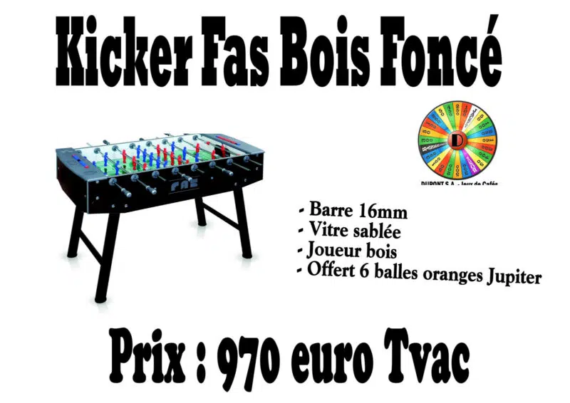 Kicker Fas "Fun Wengé"