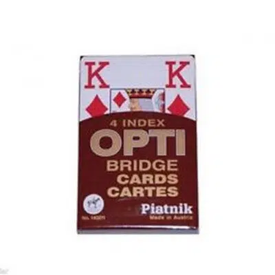 Carte Bridge Piatnik Opti 4 Index