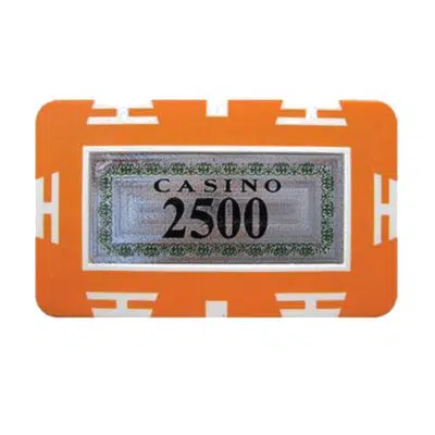 Plaquette poker 2500