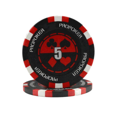 Jeton pro poker 13.5 gr Valeur 5