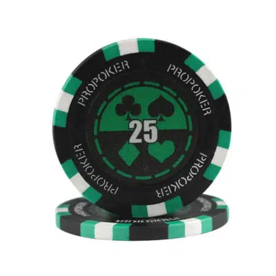 Jeton pro poker 13.5 gr Valeur 25