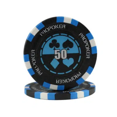Jeton pro poker 13.5 gr Valeur 50