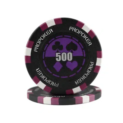 Jeton pro poker 13.5 gr Valeur 500