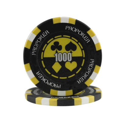 Jeton pro poker 13.5 gr Valeur 1000