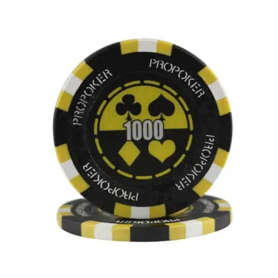 Jeton pro poker 13.5 gr Valeur 1000