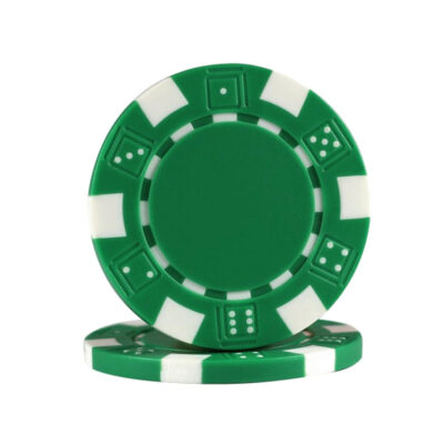 Jeton Dice Chips Vert