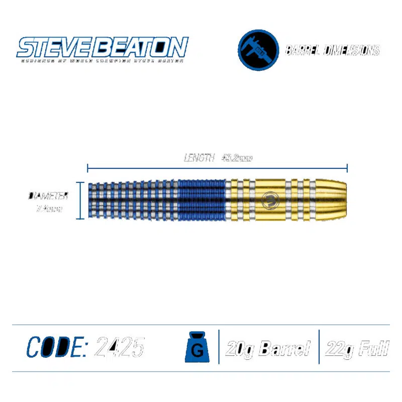 Winmau Steve Beaton 22 gr