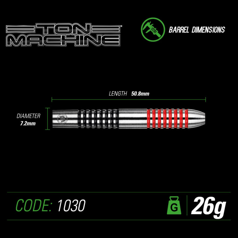 Winmau Ton Machine 26 gr