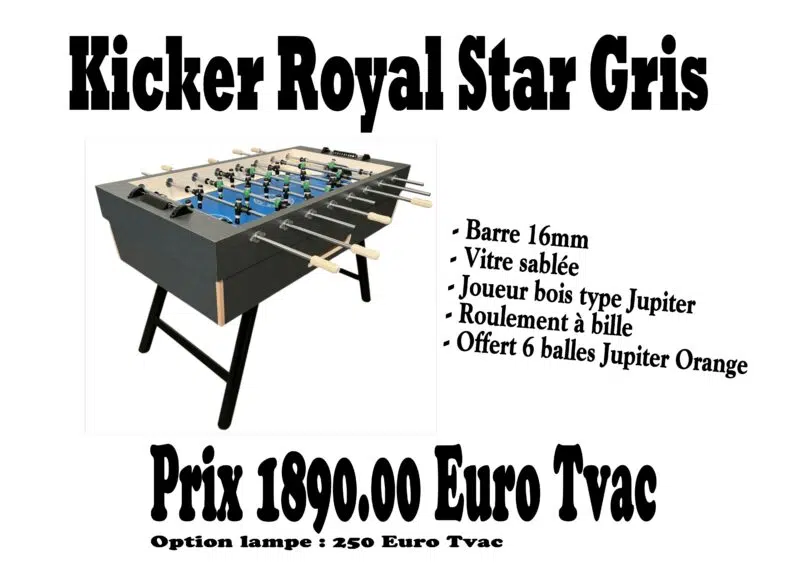 Kicker Royal Star gris – Image 2
