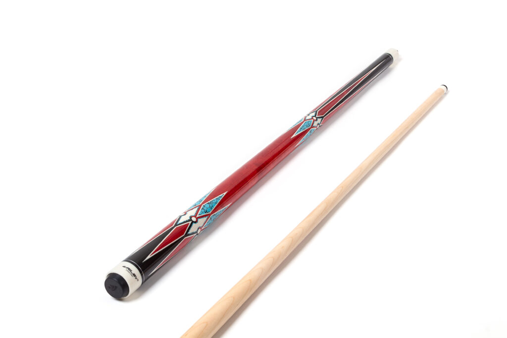 Queue De Billard Américain Riley Centurion – 147 Cm, Pointe 13 Mm, Manche Cuir Synthétique
