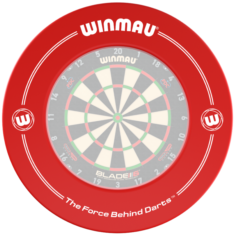 Contour cible Winmau Rouge