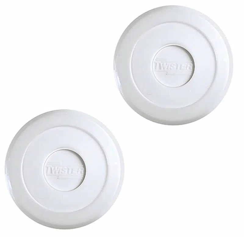 Palet Air Hockey "TWISTER" blanc silencieux