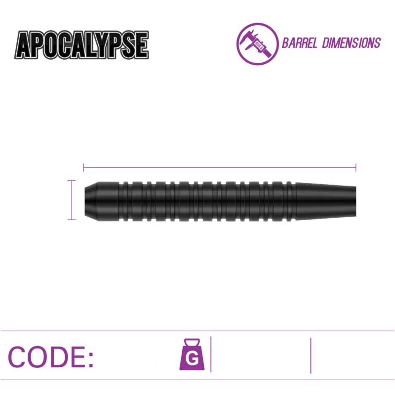 Winmau APOCALYPSE 20gr – Image 3