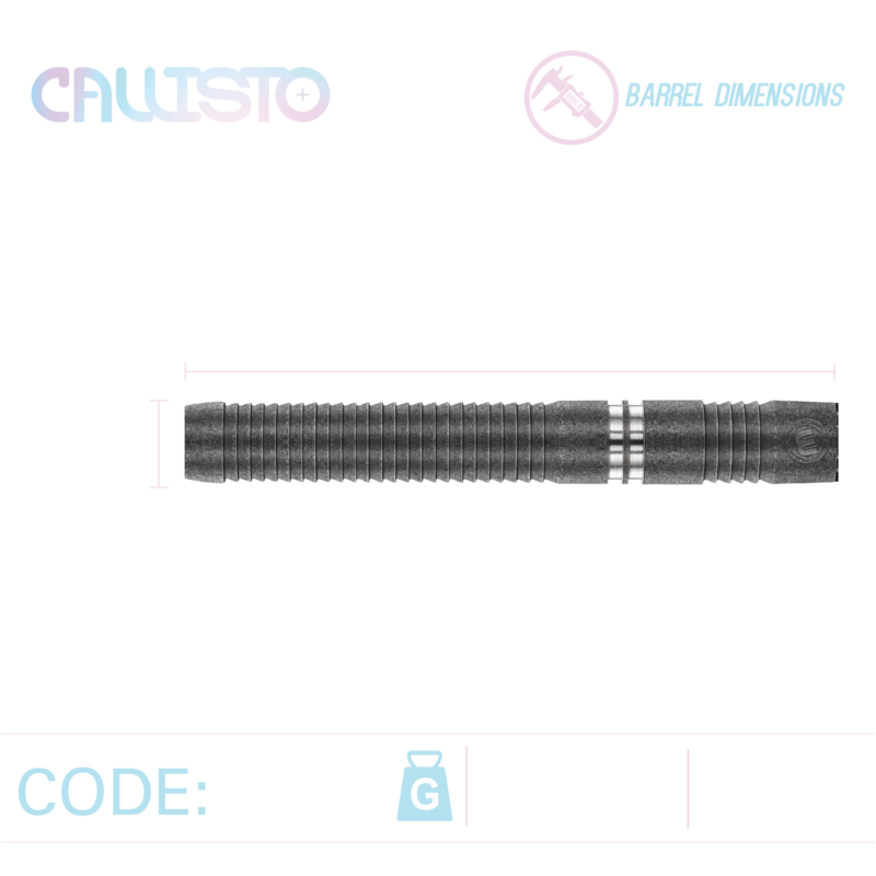 Winmau CALLISTO 18gr – Image 4