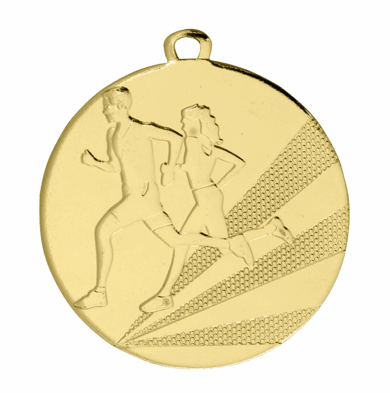 Médaille Running Or 50mm
