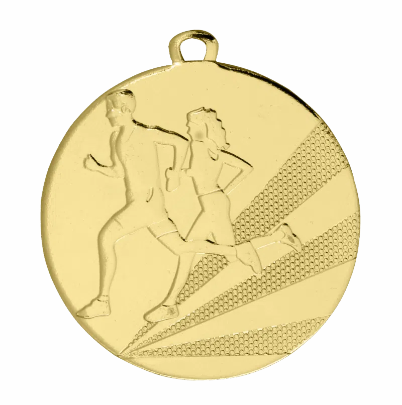 Médaille Running Or 50mm