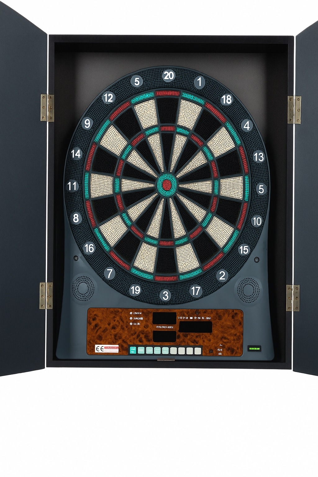 Cible darts électronique avec armoire