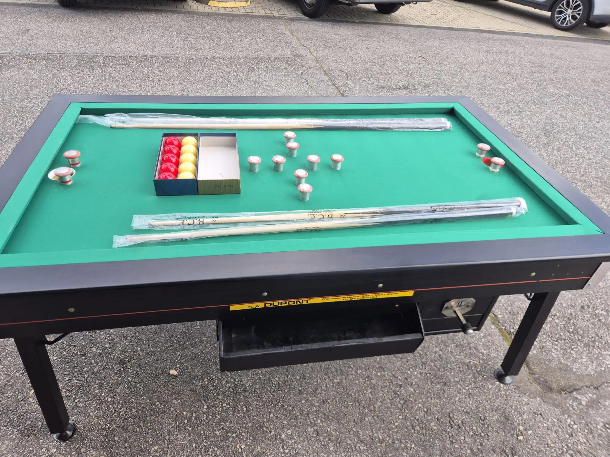 Billard à bouchon d'occasion – Image 4